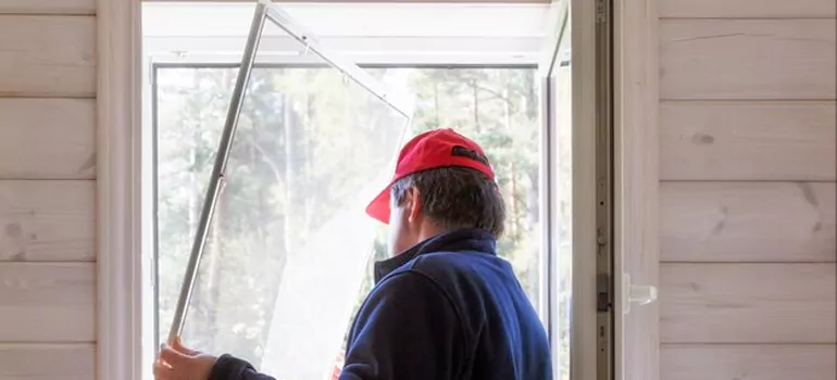 Expandable Window Screen Installation in Casselberry, FL