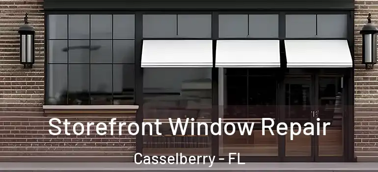  Storefront Window Repair Casselberry - FL